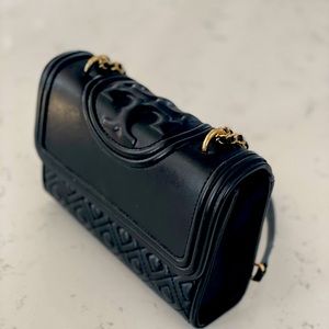 Authentic Tory Burch Fleming crossbody bag.